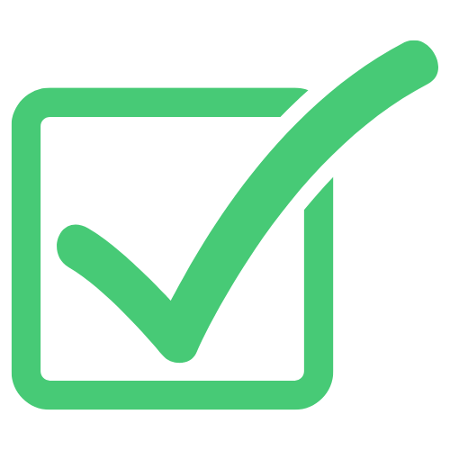 Green checkmark icon indicating no content gaps in iMessage archiving