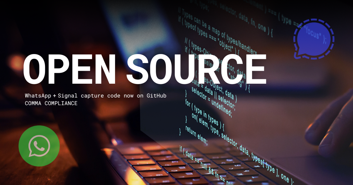 Open-Sourcing Compliant WhatsApp & Signal Capture Code