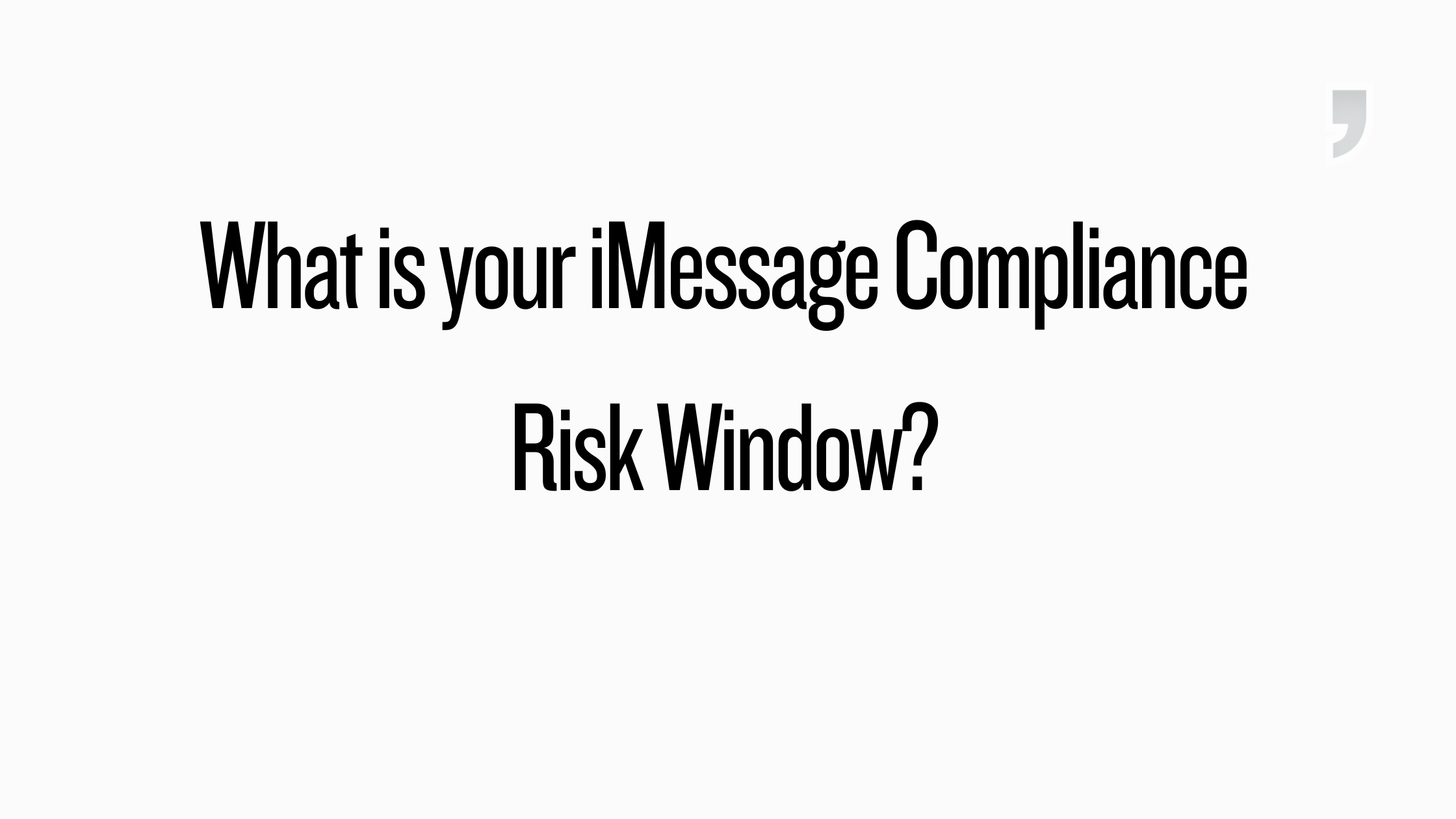 How to Archive iMessage for SEC Compliance